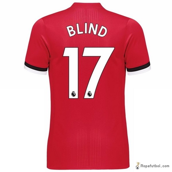 Camiseta Manchester United Replica Primera Ropa Blind 2017/18